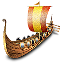 viking ship icon